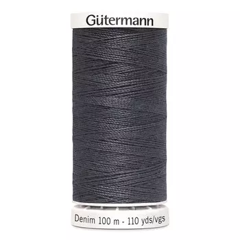 07 Нить Denim 50 для пошива изделий из джинсовой ткани, 100м, 100% п/э Gutermann 700160 (9455)
