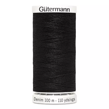 07 Нить Denim 50 для пошива изделий из джинсовой ткани, 100м, 100% п/э Gutermann 700160 (1000)