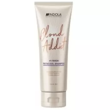 Indola Professional Blond Addict InstaCool Shampoo - Шампунь для холодных оттенков блонд, 250 мл