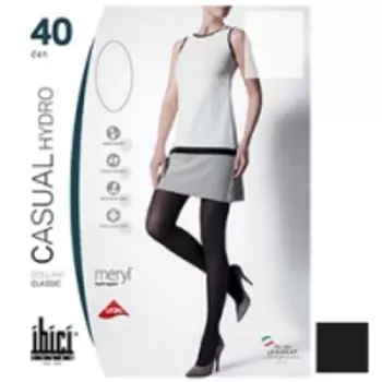 Ibici Casual 40 Hydro - Прозрачные колготки цвет черный, размер 3