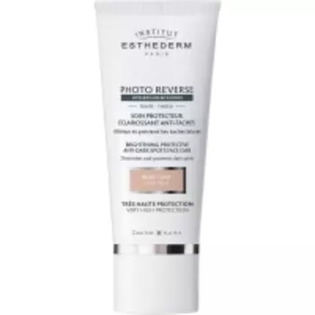 Institut Esthederm - Солнцезащитный крем Photo Reverse с максимальной степенью защиты для кожи с пигментацией, Light Beige, 50 мл