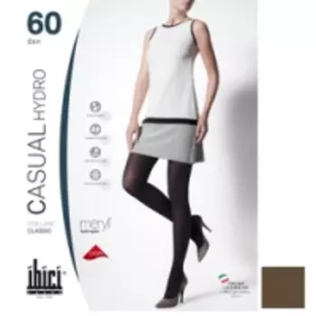 Ibici Casual 60 Hydro - Колготки плотные цвет лесной орех, размер 4