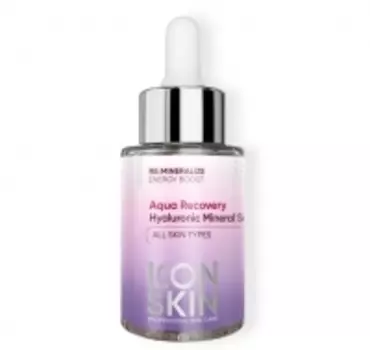 Icon Skin Aqua Recovery - Увлажняющая сыворотка с минералами и гиалуроновой кислотой, 30 мл