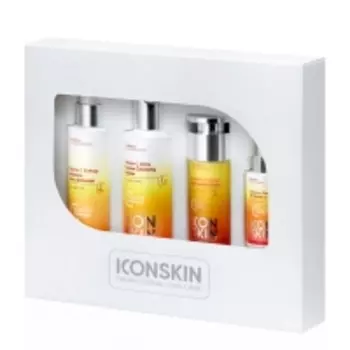 Icon Skin - Набор средств c витамином С для ухода за всеми типами кожи № 1, 4 продукта