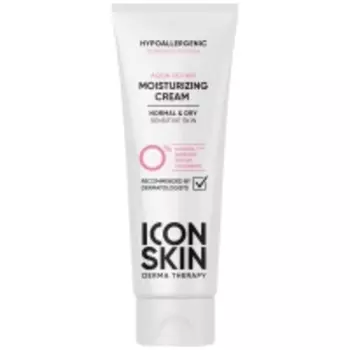 Icon Skin - Увлажняющий гипоаллергенный крем для нормальной и сухой кожи Aqua Repair, 75 мл