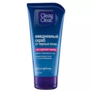 Johnson &amp; Johnson Clean &amp; Clear - Ежедневный скраб от черных точек, 150 мл