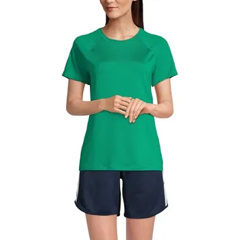 Женская школьная форма футболка с коротким рукавом Lands' End, цвет light malachite