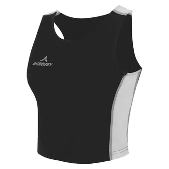 Спортивный топ женский Mercury Equipment London, черно-белый