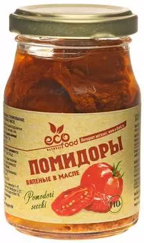 Помидоры EcoFood вяленые в масле 110г. Закажите онлайн!