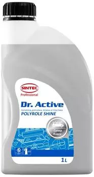 Полироль Dr. Active для кожи резины и пластика 1л