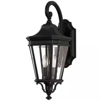 Настенный уличный фонарь Cotswold Feiss Lane FE-COTSLN2-M-BK
