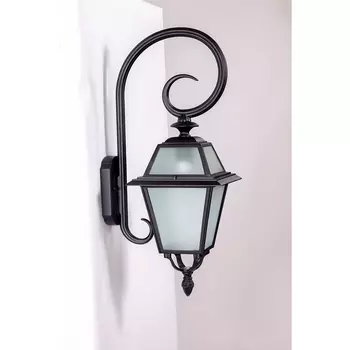 Настенный уличный фонарь IP44 FARO-FROST 91102fL/18 Bl Oasis Light L