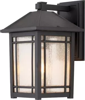 Настенный уличный фонарь Quoizel Cedar Point QZ-CEDAR-POINT-M-BK