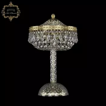 Настольная лампа с подвесками Art Classic 22.01 22.011L4.25SP.G