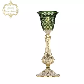 Настольная лампа Art Classic 32.11 32.1100L.15.GW.P2.Clear-Green.H-1J