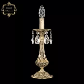 Настольная лампа с подвесками Art Classic 32.11 32.1100L.1-31.FP подсвечник