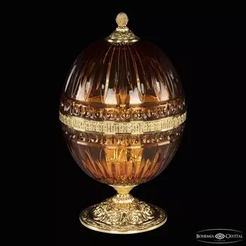 Настольная лампа Bohemia 5680 5680L/22 G Amber/M-1G