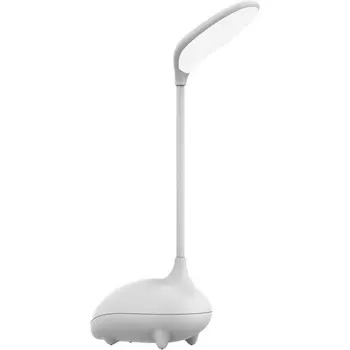 Детская настольная лампа на гибкой ножке с аккумулятором Gauss Qplus GT7011 6W 330lm 2700-6000K 5V Li-ion 1200mA диммируемый LED