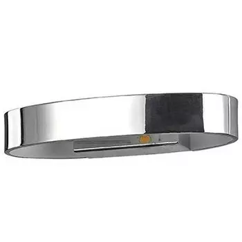 Настенный светодиодный светильник AP1 Ideal Lux Zed AP OVAL CROMO