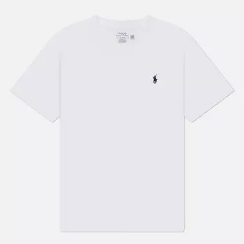 Мужская футболка Polo Ralph Lauren V-Neck Classic Fit, цвет белый, размер M
