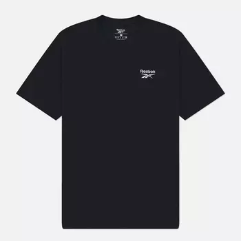 Мужская футболка Reebok Identity Classics, цвет чёрный, размер S