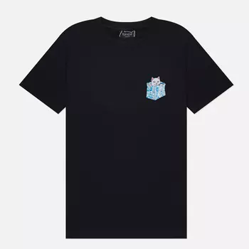 Мужская футболка RIPNDIP Bag Of Puss, цвет чёрный, размер XXL