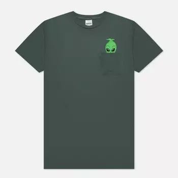 Мужская футболка RIPNDIP Bah Humbug Pocket, цвет серый, размер XXL