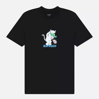Мужская футболка RIPNDIP Brain Dead, цвет чёрный, размер XL