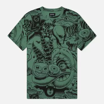 Мужская футболка RIPNDIP Dark Twisted Fantasy, цвет оливковый, размер S