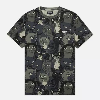 Мужская футболка RIPNDIP Family Tree, цвет чёрный, размер S