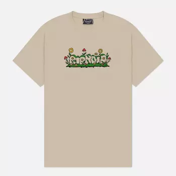 Мужская футболка RIPNDIP Field Friends, цвет бежевый, размер S