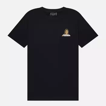 Мужская футболка RIPNDIP Flashing Kittys Pocket, цвет чёрный, размер XXL