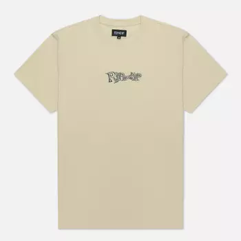 Мужская футболка RIPNDIP Geo, цвет бежевый, размер XXL