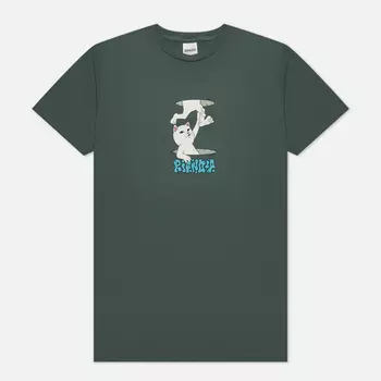 Мужская футболка RIPNDIP Get Out, цвет серый, размер XXL