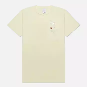 Мужская футболка RIPNDIP Jumpin In Pocket, цвет бежевый, размер XXL