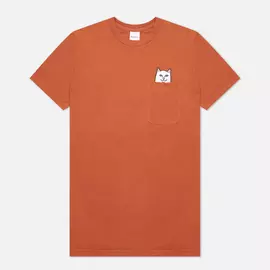 Мужская футболка RIPNDIP Lord Nermal Pocket, цвет оранжевый, размер S