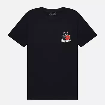 Мужская футболка RIPNDIP Masked Jerm, цвет чёрный, размер S