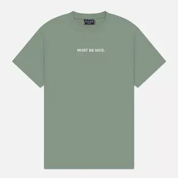 Мужская футболка RIPNDIP Must Be Nice, цвет зелёный, размер L