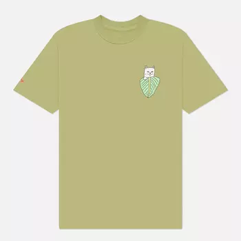 Мужская футболка RIPNDIP Nermal Portrait, цвет оливковый, размер M
