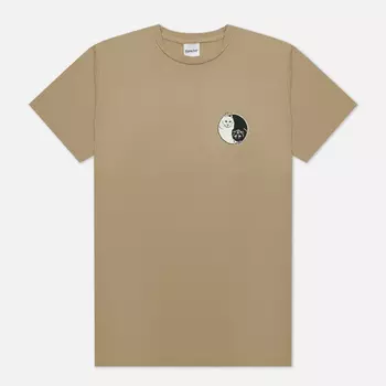 Мужская футболка RIPNDIP Nermal Yang, цвет коричневый, размер XXL