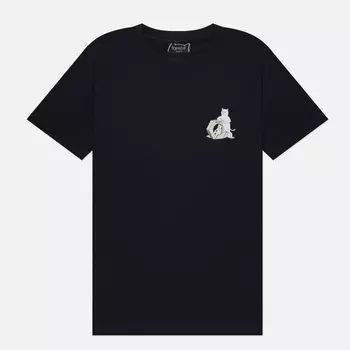 Мужская футболка RIPNDIP Nut Off, цвет чёрный, размер XXL