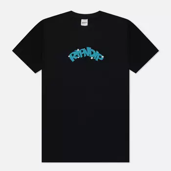 Мужская футболка RIPNDIP Shroom Buffet, цвет чёрный, размер XXL