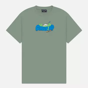 Мужская футболка RIPNDIP Sleepy, цвет зелёный, размер L