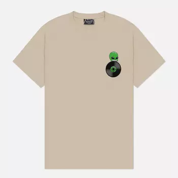Мужская футболка RIPNDIP Spinning, цвет бежевый, размер S