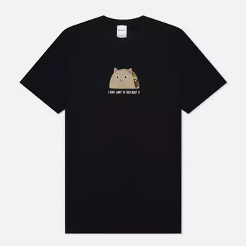 Мужская футболка RIPNDIP Taco Bout It, цвет чёрный, размер L