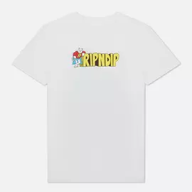 Мужская футболка RIPNDIP We Can Be Heros, цвет белый, размер XL