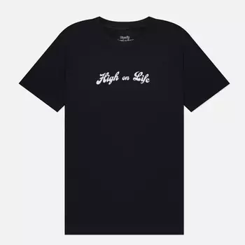 Мужская футболка RIPNDIP x Cheech & Chong High On Life 420, цвет чёрный, размер M