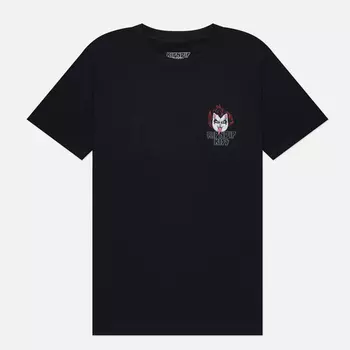 Мужская футболка RIPNDIP x KISS Online Heavens On Fire, цвет чёрный, размер XXL