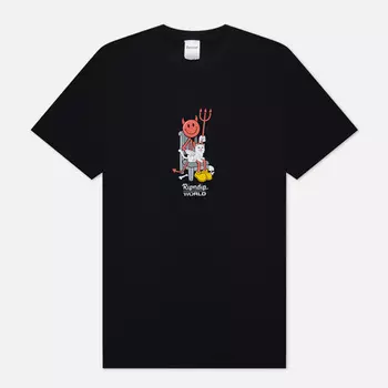 Мужская футболка RIPNDIP x World Industries Devilman & Nerm, цвет чёрный, размер XL