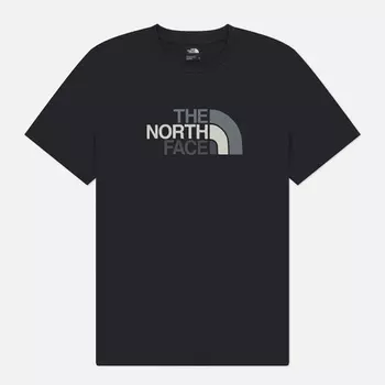 Мужская футболка The North Face Easy Regular Fit, цвет чёрный, размер L